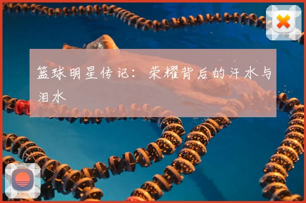 篮球明星传记：荣耀背后的汗水与泪水